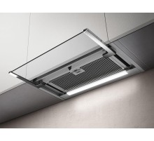 Вытяжки ELICA/ Встраиваемая, 60 см, 1000 куб.м., электронное управление, светодиодное освещение, нержавеющая сталь+белое стекло