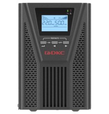 Онлайн ИБП ДКС серии Small Tower, 1000 ВА/900 Вт, 1/1, 2xSchuko, EPO, USB, RS-232, RJ45, 3x7Ач