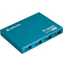Defender Универсальный USB разветвитель Septima Slim USB2.0, 7портов,блок питания2A