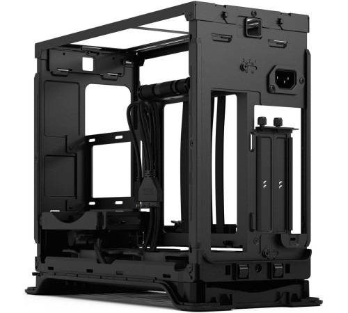 Корпус ПК без блока питания/ Case Fractal Design Era 2, Mini-Tower, 2x120mm, 2xUSB-A 3.0 + 1xUSB 3.2 Type-C, SFX PSU Support, mITX Charcoal Gray