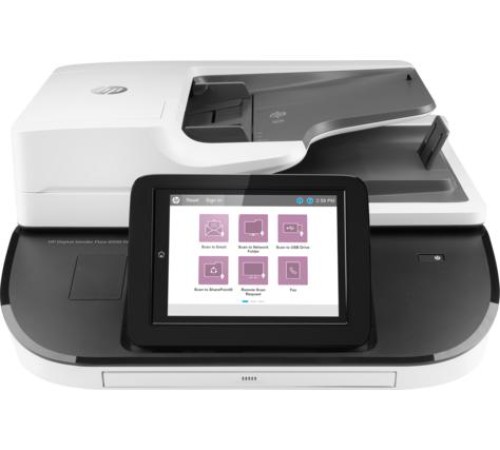 Сканер HP Digital Sender Flow 8500 fn2 Document Capture Workstation (A4,100ppm,600x600 dpi,24 bit, USB, LAN, ADF 150 sheets, Duplex, repl.L2719A)