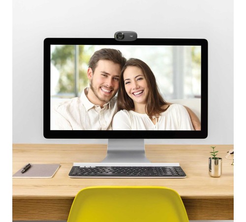 Веб-камера Logitech C310 (HD 720p/30fps, фокус постоянный, угол обзора 60°, кабель 1.5м) (M/N: V-U0015) (Мятая упаковка) Веб-камера Logitech C310 (HD 720p/30fps, фокус постоянный, угол обзора 60°, кабель 1.5м) (M/N: V-U0015) (Мятая упаковка)