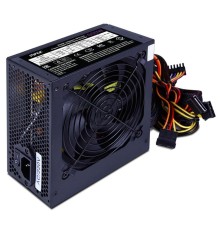 блок питания для ПК 600 Ватт/ Power Supply HIPER HPB-600 (ATX 2.31, 600W, Active PFC, 80Plus BRONZE, 140mm fan, Black) BOX