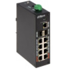 Защищенный 11-портовый гигабитный коммутатор с 8-РОЕ портами, неуправляемый