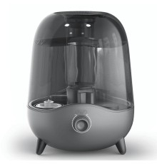 Увлажнитель воздуха deerma Humidifier DEM-F323W Gray, ультразвуковой, 25W, Capacity: 5 L, Consumption: 300 ml/hour, Humidification Time: 12-15 Hours, 38dB, Body Material: Plastic (Мятая упаковка)