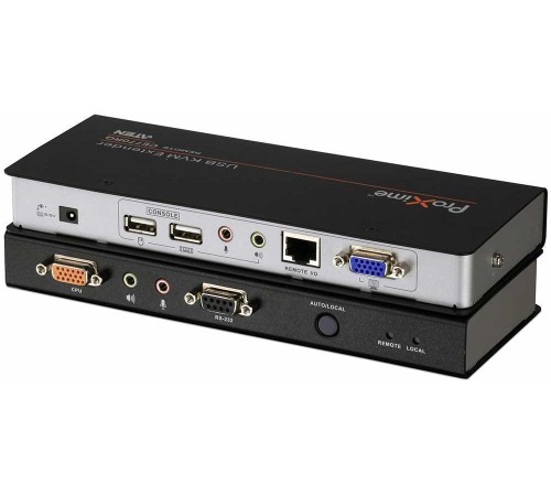 Удлинитель консоли (клав./мышь USB+мон.+аудио+RS232) на 200м/ USB KVM EXTENDER W/1.8M W/230V ADP