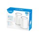 Wi-Fi Mesh-система/ AX3000 Wi-Fi 6 Mesh 2.5G Solution 2-Pack, Dual-Band, Chipset MT7981BA+MT7976CN+RTL8221B, 802.11ax/ac/a/b/g/n, 2402Mbps at 5GHz + 574Mbps at 2.4GHz, 2.5G WAN+GE LAN, 5 internal antennas, MU-MIMO, DDNS, Zerotier/Wireguard/OpenVPN/IPS