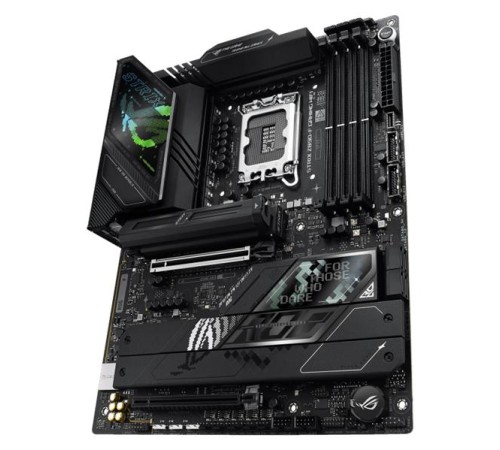Материнская плата ASUS ROG STRIX Z890-F GAMING WIFI, LGA1851, Z890, 4*DDR5, 4*SATA, 5*M.2, 8*USB 3.2, 2*Type-C, 2*PCIx16, 2*Thunderbolt™ 4, HDMI+DP, ATX; 90MB1I40-M0EAY0