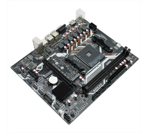 Материнская плата/ MB AFOX AMD A320 AM4, 2xDDR4(32GB), 1xPCIe 3.0x16, 1xPCIe x1, 1xMPCIe, 1xHDMI, 1xD-Sub, 1xLAN(1GbE), 4xSATA, 1xM.2, 2xUSB 3.0, 2xUSB 2.0, 2xPS/2, mATX Материнская плата/ MB AFOX AMD A320 AM4, 2xDDR4(32GB), 1xPCIe 3.0x16, 1xPCIe x1, 1xMPCIe, 1xHDMI, 1xD-Sub, 1xLAN(1GbE), 4xSATA, 1xM.2, 2xUSB 3.0, 2xUSB 2.0, 2xPS/2, mATX