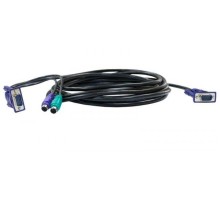 кабель/ DKVM-CB5 KVM Cable with VGA and 2 x PS/2 connectors for DKVM-4K, 4.5m.