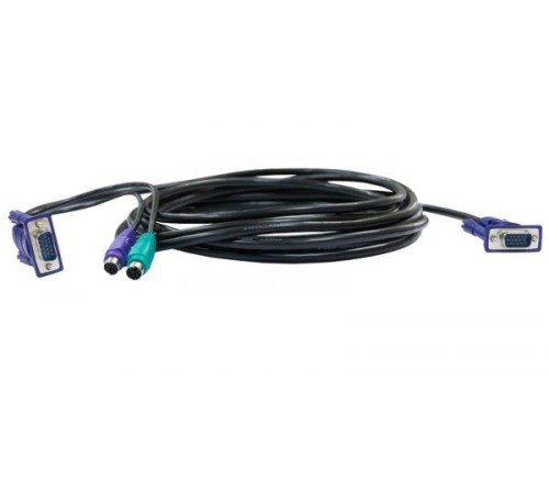 кабель/ DKVM-CB5 KVM Cable with VGA and 2 x PS/2 connectors for DKVM-4K, 4.5m. кабель/ DKVM-CB5 KVM Cable with VGA and 2 x PS/2 connectors for DKVM-4K, 4.5m.
