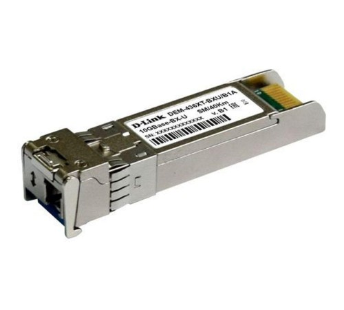 Трансивер/ 436XT-BXU/20KM WDM SFP+ Transceiver, 10GBase-ER, Simplex LC, TX: 1270nm, RX: 1330nm, Single-mode, 20KM Трансивер/ 436XT-BXU/20KM WDM SFP+ Transceiver, 10GBase-ER, Simplex LC, TX: 1270nm, RX: 1330nm, Single-mode, 20KM
