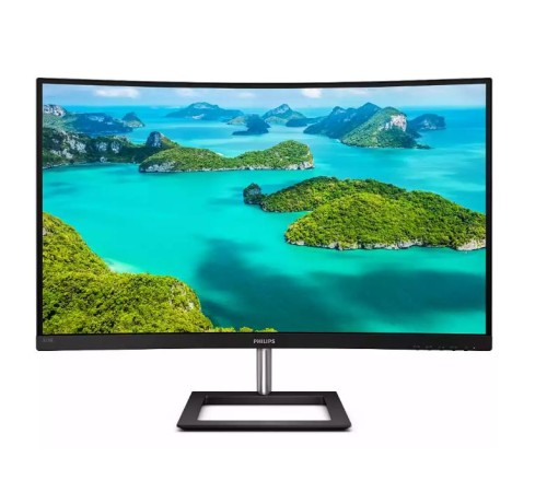 монитор 31,5" Philips 325E1C изогнутый 2560 x 1440 75Гц VA W-LED 16:9 4ms(GtG) VGA HDMI DP 50M:1 3000:1 178/178 250cd Tilt Black