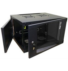 Шкаф Шкаф настенный Next, 15U 550x450, стеклянная дверь, черный