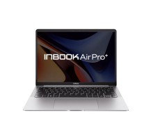 Ноутбук/ Infinix Inbook Air Pro+_XL434 14"(2880x1800 OLED)/Intel Core i7 1355U(1.7Ghz)/16384Mb/1024SSDGb/noDVD/Int:Intel Iris Xe Graphics/BT/WiFi/57WHr/war 2y/1kg/Silver/Win11Home