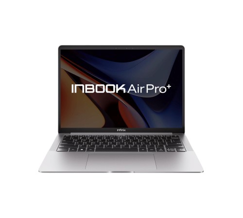 Ноутбук/ Infinix Inbook Air Pro+_XL434 14"(2880x1800 OLED)/Intel Core i7 1355U(1.7Ghz)/16384Mb/1024SSDGb/noDVD/Int:Intel Iris Xe Graphics/BT/WiFi/57WHr/war 2y/1kg/Silver/Win11Home