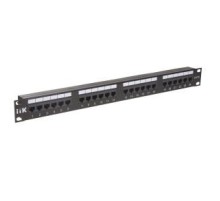  1U патч-панель кат.6 UTP, 24 порта (IDC Dual)