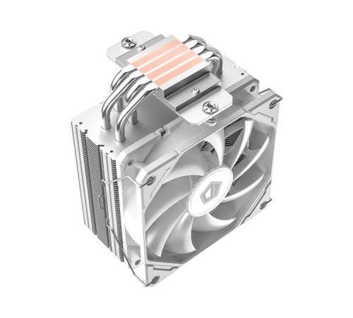 Кулер для процессора ID-COOLING SE-224-XTS ARGB WHITE LGA1700/1200/115X/AM5/AM4 (10шт/кор, TDP 220W, PWM, 4 тепл.трубки прямого контакта, ARGB FAN 120mm, белый) RET