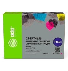 -/ Картридж струйный Cactus CS-EPT46S3 T46S3 пурпурный (30мл) для Epson SureColor SC-P700