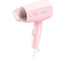 Фен Philips/ Фен Philips, дорожный, мощность 1200 Вт, 3 скорости, 3 режима работы, 1 насадка, цвет черный