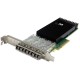 Сетевая карта/ Quad Port Fiber 10GBE PCI-E
