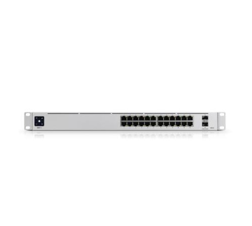 Коммутатор/ 24-port, Layer 3 switch supporting 10G SFP+ connections with fanless cooling