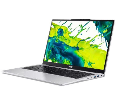 Ноутбук/ ACER Aspire Lite AL15-72P-79FD 15.6"(1920x1080 (матовый) IPS)/Intel Core i7 13620H(2.4Ghz)/16384Mb/512PCISSDGb/noDVD/Int:Intel HD/Cam/BT/WiFi/50WHr/war 1y/1.5kg/Silver/NoOS