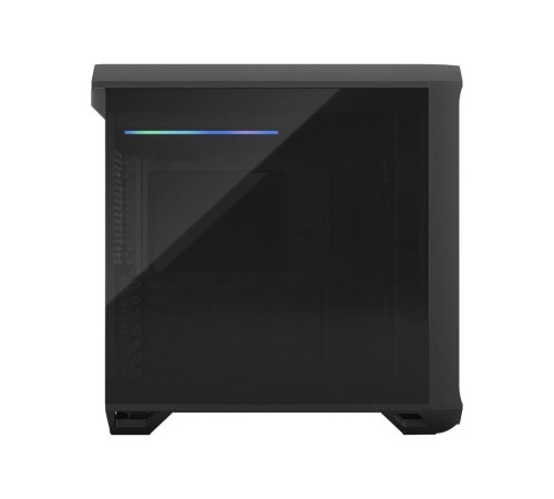 Корпус ПК без блока питания/ Case Fractal Design Torrent Compact TG Dark Tint, Midi-Tower, 2x180mm, 2xUSB-A 3.2 + 1xUSB 3.2 Type-C E-ATX, SSI-CEB, ATX, mATX, mITX Black