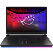 Ноутбук/ ASUS ROG Strix SCAR 16 G635LX-RW041 16"(2560x1600 miniLED (матовый, 240Hz, 3ms))/Intel Core Ultra 9 275HX(2.7Ghz)/32768Mb/1024PCISSDGb/noDVD/Ext:NVIDIA GeForce RTX 5090(24576Mb)/Cam/BT/WiFi/90WHr/war 1y/2.8kg/Off Black/DOS + NumberPad