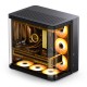Корпус без блока питания/ Case JONSBO TK-2, Midi-Tower, TG, no fans, 1xUSB-A 3.2 + 1xUSB-C 3.2, ATX, mATX, mITX Black