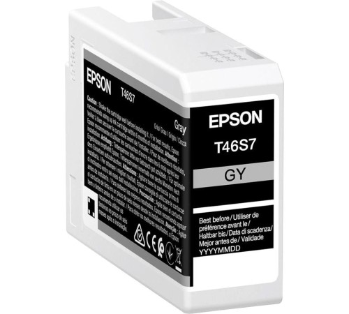 Картридж/ Singlepack Gray T46S7 UltraChromePro10 ink 25ml