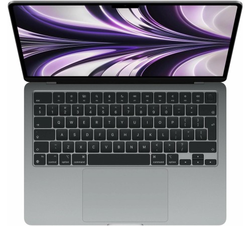 Ноутбук Apple/ 13-inch MacBook Air: Apple M2 with 8-core CPU, 8-core GPU/16Gb/256GB SSD - Space Gray/EN Ноутбук Apple/ 13-inch MacBook Air: Apple M2 with 8-core CPU, 8-core GPU/16Gb/256GB SSD - Space Gray/EN