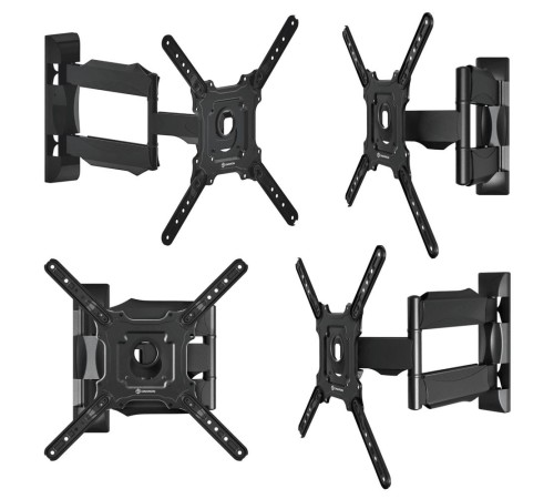 ONKRON кронштейн для телевизора 32"-65" наклонно-поворотный, чёрный M4 ONKRON кронштейн для телевизора 32"-65" наклонно-поворотный, чёрный M4
