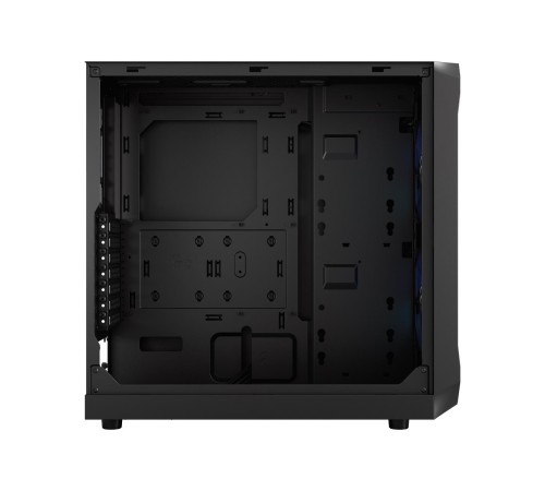 Корпус ПК без блока питания/ Case Fractal Design Focus 2 RGB, Midi-Tower, 2x140mm RGB, 2xUSB-A 3.2 ATX, mATX, mITX Black