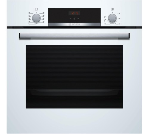 Встраиваемая электрическая духовка BOSCH 59.5x59.4x54.8 см, 66 л, гриль, конвекция, белый