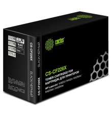 -/ Картридж лазерный Cactus CS-CF226X CF226X черный (9000стр.) для HP LJ M402d/M402n/M426dw/M426fdn/M42