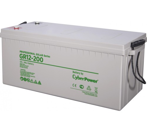 Аккумуляторная батарея PS solar (gel) CyberPower GR 12-200 / 12 В 200 Ач Аккумуляторная батарея PS solar (gel) CyberPower GR 12-200 / 12 В 200 Ач