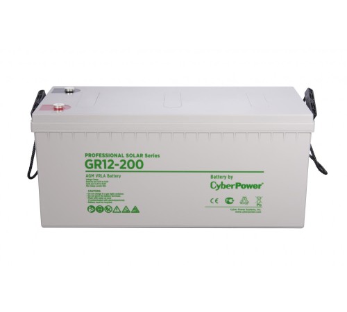 Аккумуляторная батарея PS solar (gel) CyberPower GR 12-200 / 12 В 200 Ач Аккумуляторная батарея PS solar (gel) CyberPower GR 12-200 / 12 В 200 Ач