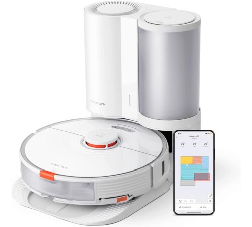 Робот-пылесос Roborock Robot Vacuum S7+ White с зарядным устройством с функцией автовыгрузки мусора модели AED02HRR (Вскрытая упаковка) Робот-пылесос Roborock Robot Vacuum S7+ White с зарядным устройством с функцией автовыгрузки мусора модели AED02HRR (Вскрытая упаковка)