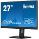 27'' 16:9 2560х1440(WQHD) IPS, Нет, 350cd/m2, 1000:1, 80M:1, 5ms, DVI, DP, USB-Hub, Height adj, Tilt, Swivel, Speakers, Black (Вскрытая упаковка)