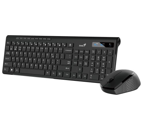Комплект беспроводной Genius KM-8206S (клавиатура KB-7200 и мышь NX-8006S), Black, silent (Мятая упаковка) Комплект беспроводной Genius KM-8206S (клавиатура KB-7200 и мышь NX-8006S), Black, silent (Мятая упаковка)