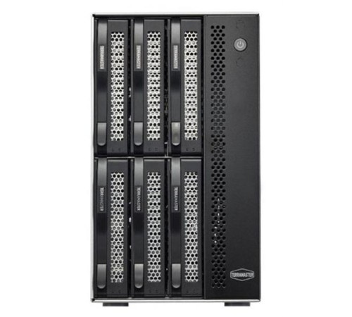 Система хранения данных TerraMaster D6-320 DAS tower/JBOD,Single Disk/up to 6 SATA(3,5' or 2,5')/1xUSB3.2 Type-C gen2/1xPS/1YW