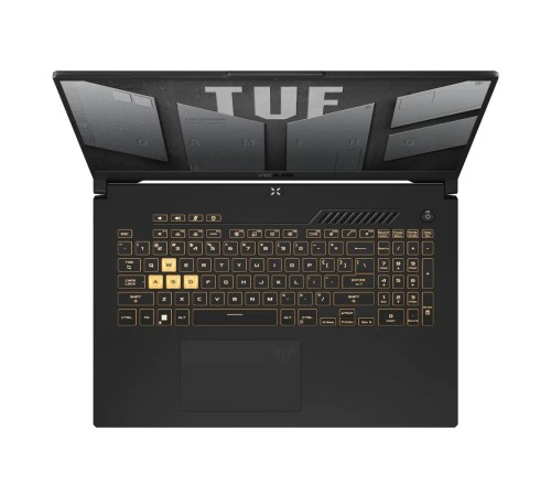 Ноутбук/ ASUS TUF F17 FX707VI-HX106 17.3"(1920x1080 (матовый, 144Hz) IPS)/Intel Core i7 13620H(2.4Ghz)/16384Mb/1024PCISSDGb/noDVD/Ext:nVidia GeForce RTX4070(8192Mb)/Cam/BT/WiFi/90WHr/war 1y/2.6kg/Mecha Gray/DOS Ноутбук/ ASUS TUF F17 FX707VI-HX106 17.3"(1920x1080 (матовый, 144Hz) IPS)/Intel Core i7 13620H(2.4Ghz)/16384Mb/1024PCISSDGb/noDVD/Ext:nVidia GeForce RTX4070(8192Mb)/Cam/BT/WiFi/90WHr/war 1y/2.6kg/Mecha Gray/DOS