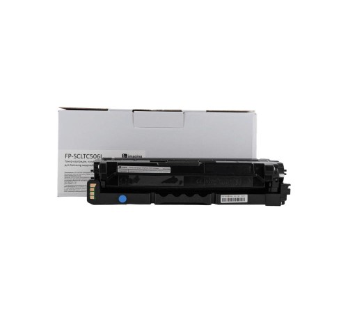 Тонер-картридж F+ imaging, голубой, 3 500 страниц, для Samsung моделей CLP-680nd/CLP-680dw (аналог CLT-C506L), FP-SCLTC506L