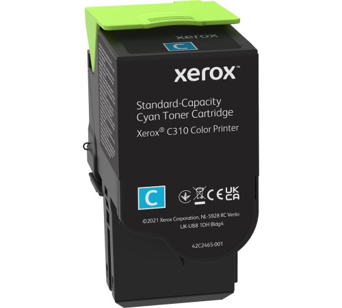 Тонер-картридж голубой стандартный Xerox C310/C315/ Standard Toner C Xerox C310/C315