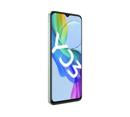 VIVO Y03 Green, 6.56" 1612 x 720 Pixels, 2,0 GHz+1,8 GHz, 8 Core, 4GB RAM, 128GB, 13 MP+ 0,08 MP/5Mpix, 2 Sim, 2G, 3G, LTE, BT v5.0, Wi-Fi, GPS, Type-C, 5000mAh, Android 14, 185g, 163.63 mmx75,58 mmx8,39 mm