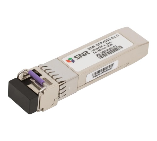 Модуль/ Модуль SFP WDM, дальность до 3км LC (6dB), 1550нм Модуль/ Модуль SFP WDM, дальность до 3км LC (6dB), 1550нм