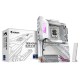 Материнская плата/ Z890 AORUS ELITE X ICE, Socket 1851, Intel®Z890, 4xDDR5-6400, 3xPCI-Ex16, 4xSATA3(RAID 0/1/5/10), 5xM.2, 8Ch Audio, 1x2.5GbLan, WiFi, (4+4)xUSB2.0, (6+2)xUSB3.2, (1+1)xUSB Type-C™, ATX, RTL