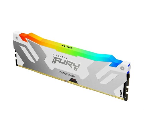 Оперативная память Kingston 16GB 6400MT/s DDR5 CL32 DIMM FURY Renegade RGB White XMP