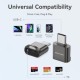 Картридер Vention OTG USB 2.0 CM / MicroSD - Серый